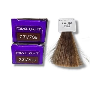 L'Oreal Professionnel DIALight 2 Tubes Ammonia-Free 7.31/7GB Almond